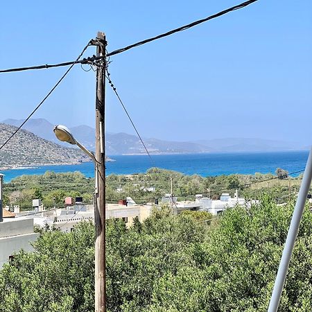 “Shiny” Sea View Apartment At Istron Agios Nikolaos  Exterior photo